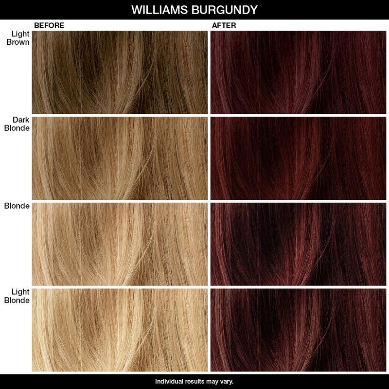 IGK Color Depositing Mask Williams-Burgundy - Intense 180ml