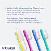 Dukal Fast Brush - Cepillos de dientes desechables prepegados (caja