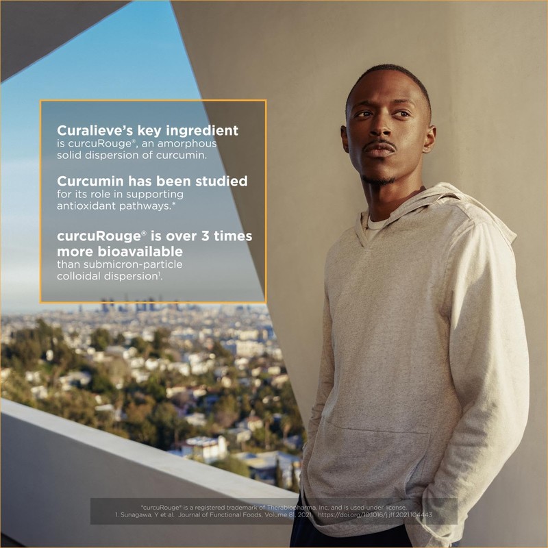Integrative Therapeutics Curalieve - Curcumin Formula for Antioxidant Support* -