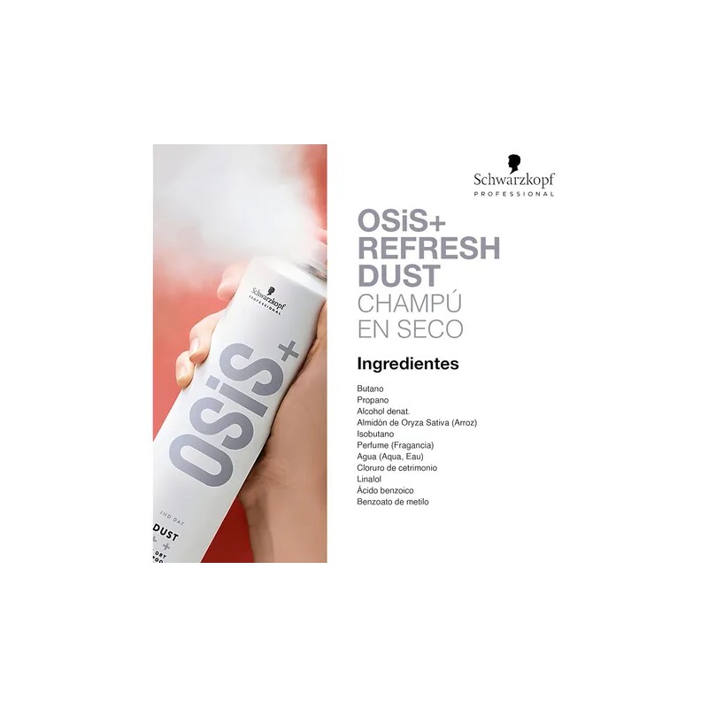 Shampoo En Seco Para Cabello Schwarzkopf Osis Refresh Dust 300