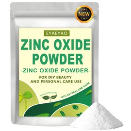 Zinc Oxide Powder | Non-Nano & Uncoated | Make Your Own Lotion, Deodorant, Cream, Soap | DIY Essentials | Resealable Bag | Pure Natural | Multitude of Uses (2 Pounds)