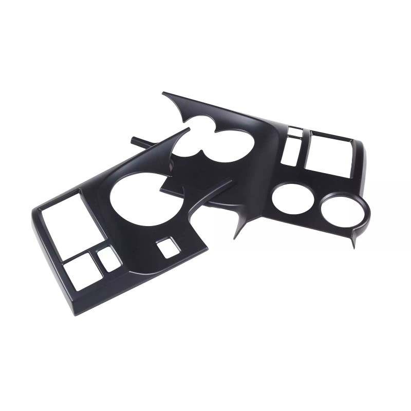 CSKT2022 ABS Matte Black Dashboard Dash Panel Frame Trim Cover