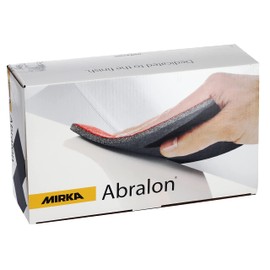Mirka Abralon 115 x 140 mm Velcro 1000 Grit, 20/Pack, for Sanding and Polishing Paint, Wood, Plastic