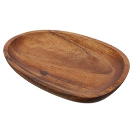Hemoton 1pc food dish natural root wood plate wood jewelry holder natural root wood bowl wooden jewelry tray Food Tray sushi plate wooden tray Creative Snack Plate wooden bowl fruit walnut
