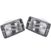 HECASA Clear Lens Bumper Signal + Side Marker Lights Compatible