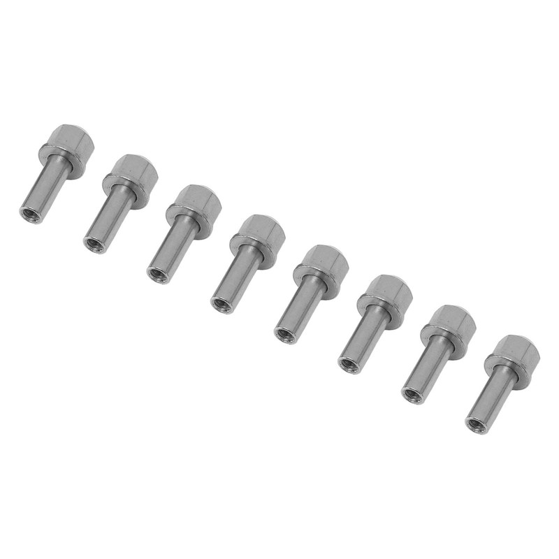 8 Pcs RC Wheel Hub Extension Nut Stainless Steel High