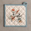 Maison d' Hermine Double Oven Mitts 100% Cotton 18cm x
