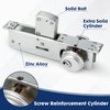 MaxxGeek Storefront Mortise Door Lock Commercial Mortise Lock with Lock