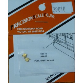 Precision Scale HO #39010 Sight Glass, for: Fuel Tank (Brass Casting Parts)