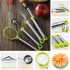 ELNLE Fruit Tool Melon Cutter Balls Stainless Steel Melon Spoon