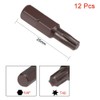SUPERTOOL Torx Screwdriver Bits 25MM 1/4" Hex Shank Magnetic Screwdriver