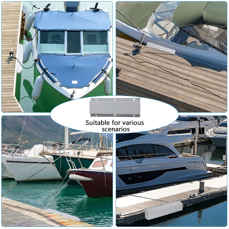 WTMORE Boat Dock Bumpers, 17" Dock Bumpers Dock Edge, Dock