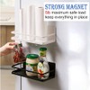 ELESEI Magnetic Spice Rack Refrigerator Side Magnetic Spice Rack Kitchen