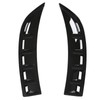 Front Bumper Canard, Front Bumper Canard Glossy Black Replacement for