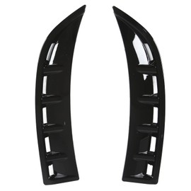 Front Bumper Canard, Front Bumper Canard Glossy Black Replacement for CLA C118/X118 AMG Line 2020+
