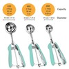 Cookie Scoop Set, 3Pcs Ice Cream Scoop, Cookie Scoops for