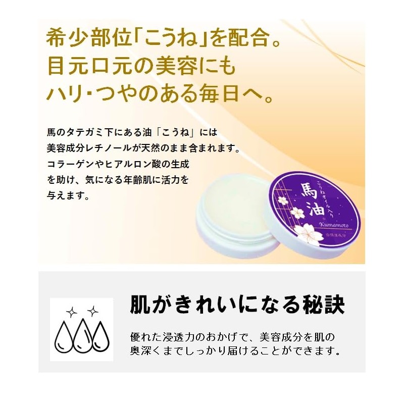 Horse Oil Corded Horse Oil Basic Makeup Cream Sun Project