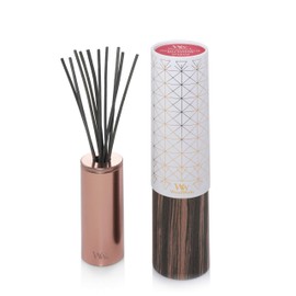 WoodWick Aura Reed Diffuser|Rhubarb & Herbs Diffuser Oil Scent|Reed Diffuser for Essential Oils