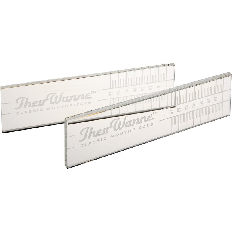 Theo Wanne Standard Glass Gauge Traditional - Measure Mouthpiece Facing