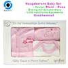Blue Eyes Newborn Baby Gift Set, 100% Natural Cotton, First