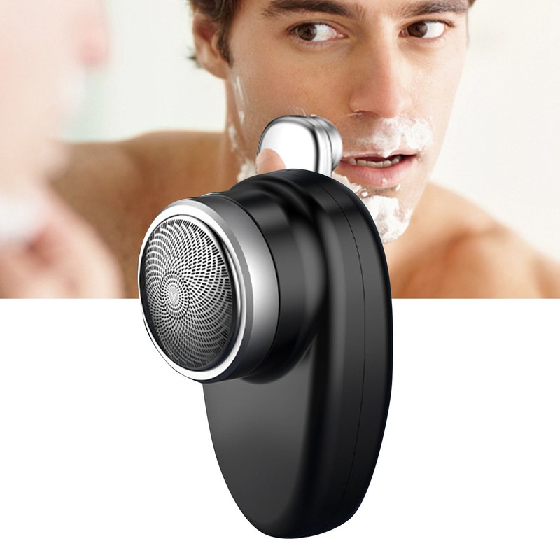 Portable Handheld Electric Groomer Pocket Size Rechargeable Washable Dual Head