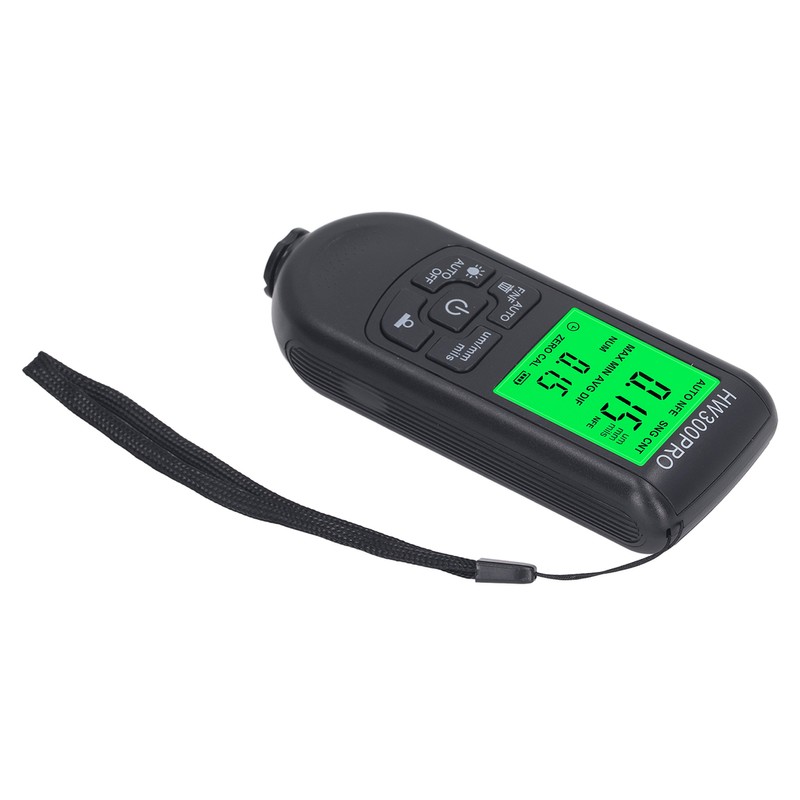 Coating Thickness Gauge High Accuracy Paint Depth Gauge Meter Antislip