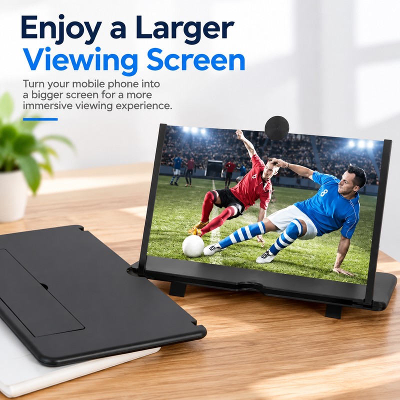Phone Screen Magnifier for Movie Watching – HD Enlarged Viewing