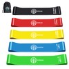 FitFlex Resistance Loop Bands Set of 5 - Natural Latex,