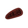 Red Fez Knee Cushion, Rubber with 6 Ribs (Set (1xlinks/1xrechts)
