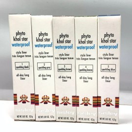 Sisley Phyto Khol Star Waterproof Stylo Liner 0.01oz. New; You Pick - 5 Sparkling Blue