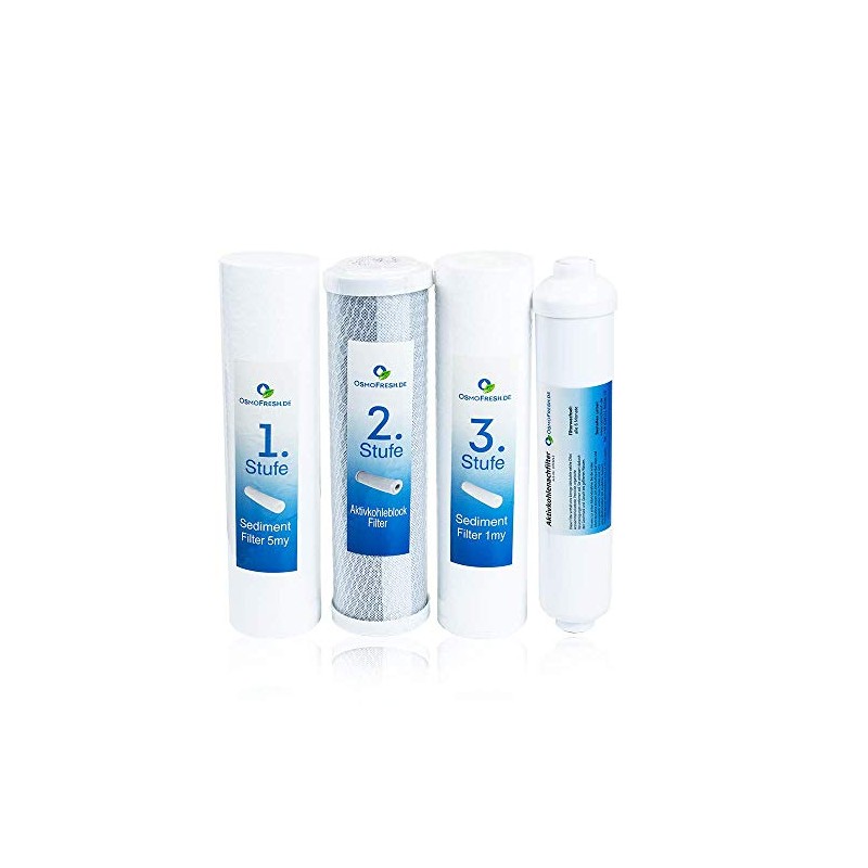 OsmoFresh Filter Set Proline 10 Inch Replacement Filter for Osmosis