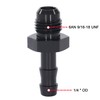 Breezliy 6AN Male to 1/4" Barb Push on Fitting Adapter