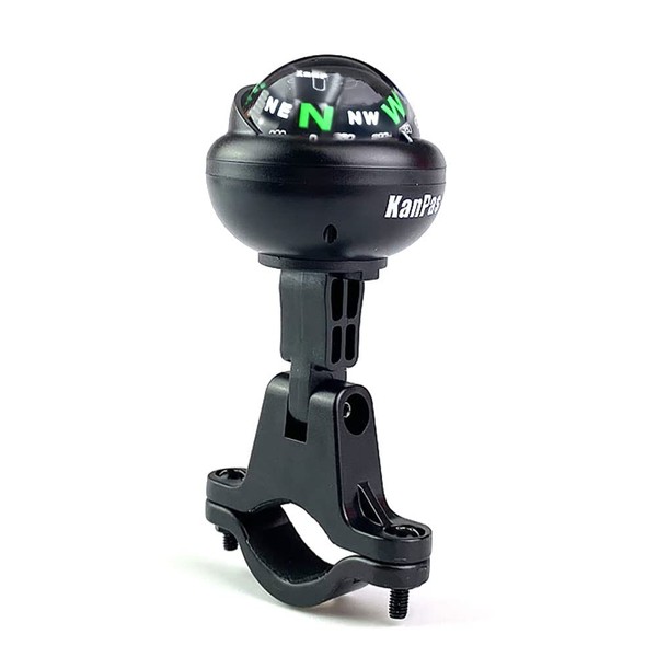 KanPas V39-2 Ball Compass with Fixture for Bicycle Motorcycle
