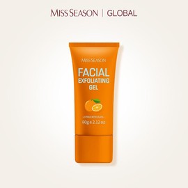 MISS SEASON Facial Exfoliating gel 60g Orange Enzyme Hydrating Facial Skincare for Skin Repair purifying Moisturizer Cleansing - Specification: 60g