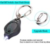 Rabi 6 Pack Mini LED Flashlight Keychain Ultra Bright Key
