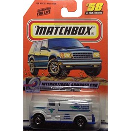 Matchbox 1999 #58 International Armored Car #58 of 100 1:64 Scale