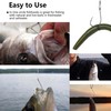 100pcs Circle Hooks Saltwater Fishing Hooks Kit High Carbon Steel