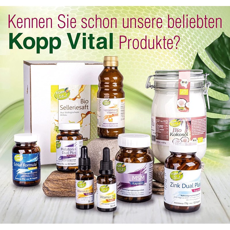 KOPP Vital® Artichoke Extract, 90 Capsules, 63 g, Free from
