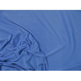 Fabric Light Weight Polyester Spandex 4 Way Stretch Caribben Blue D300