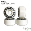 SK8 Skateboard Wheels, Hard Wheels, 100A, 2.0 inches (52 mm),