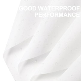 WRAPAHOLIC WRAPAHOLIC 20 Sheets Flower Wrapping Paper - 22.4 x 22.4 inch Pure White Water-Resistant Floral Bouquet Wrapping Paper, Florist Supplies Packaging Paper for Wedding Birthday Gift DIY