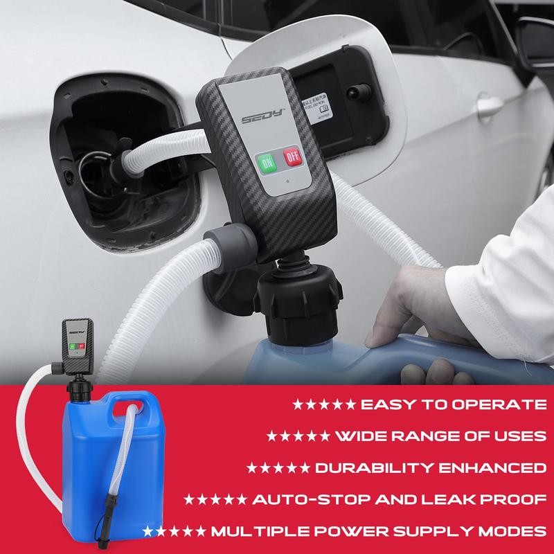 Fuel Transfer Pump Battery Powered - Auto-Stop Sensor, 51“ Hose