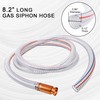 8.2' Jiggler Siphon Hose, Gerguirry Heavy Duty Self-Priming Transfer Hose