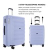 GinzaTravel PP material 3-piece expandable luggage sets with Spinner Wheels，