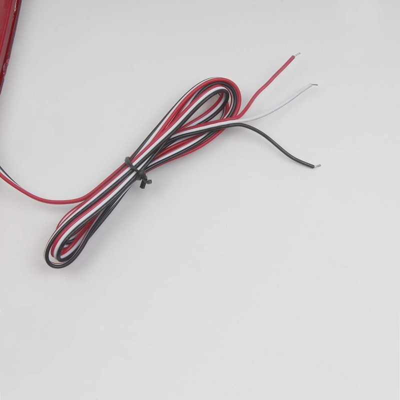 HEHEMM 2 x Rear Bumper LED Reflector Brake Brake Light