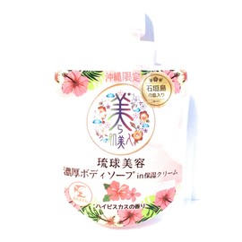 Okinawa Limited Beauty Ryukyu Beauty Rich Body Soap in Moisturizing Cream Hibiscus Scent