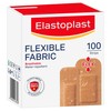 Elastoplast Flexible Fabric Plasters 100 Pack| Flexible Strapping Tape |