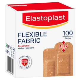 Elastoplast Flexible Fabric Plasters 100 Pack| Flexible Strapping Tape | Ideal for Wrapping & Securing