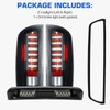 Gubebaili LED Tail Lights + Third 3rd Brake Light Fit