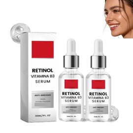 Sérum facial antiedad con retinol y vitamina C, con ácido hialurónico y vitamina E. Hidratante e iluminador. De rápida absorción. Textura ligera y no grasa. Uso diario. Para todo tipo de pieles (PCS2)